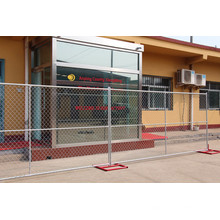 High Security Galvanized Chain Link Fencing / Temporary Fence